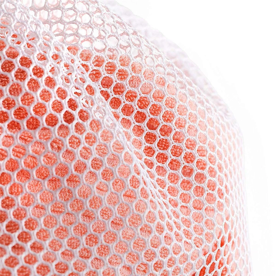 3 Pcs Commercial Mesh Laundry Bag - 20" x 28" - Sturdy white Mesh Material Wi... - Imagem 4 de 4