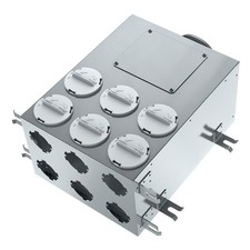 75mm Insulated Semi Rigid Duct Manifold Box BlauFast