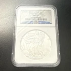 2010 MS69 NGC American Silver Eagle Early Releases 25th Anniversary NGC Case!!!!