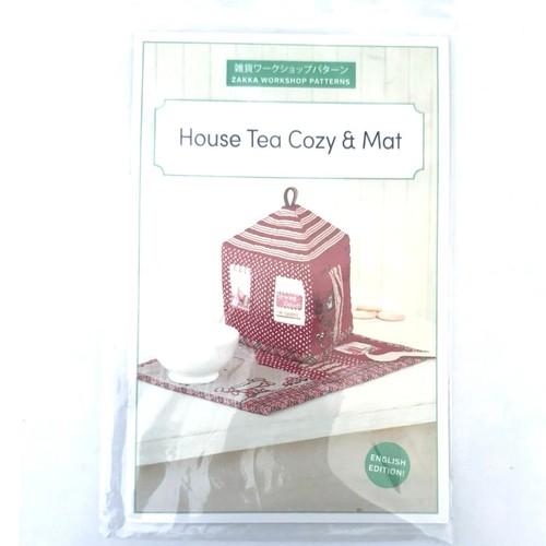 House Tea Cozy & Mat Set Sewing Kit Templates + Instructions Uncut - Picture 3 of 4