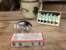 Vintage Heddon Midgit Digit B110 9P Shiner Scale NIB Bass Fishing Lure