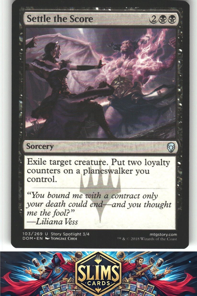 Settle the Score - Dominaria - MTG - Uncommon - #103 - NM