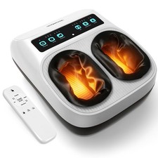 Foot Massager with Heat, Foot Massager Machine for Plantar Fasciitis Neuropat...