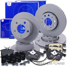 ATE BREMSSCHEIBEN + BELÄGE+WK VORNE+HINTEN FÜR AUDI A6 4B C5 1.8-2.8 BJ 98-05