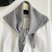 Wool Knitted Triangular Scarf Warm Warm Shawl New Triangle Knit Scarves Winter