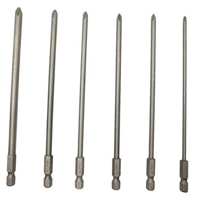 Long Phillips Cross Screwdriver Bit Sets PH1(Φ3.0) PH1(Φ4.0) PH1(Φ4.5) 