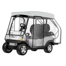Golf Cart Enclosure - 2 2 Drivable Rain Cover for EZGO, Club Car - Durable