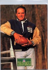 1992 Pro Line Portraits Frank Gifford Giants #428