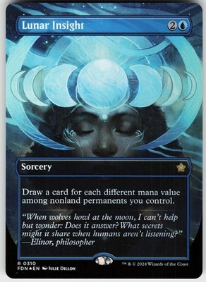 FOIL LUNAR INSIGHT (BORDERLESS) 310 R NEAR MINT