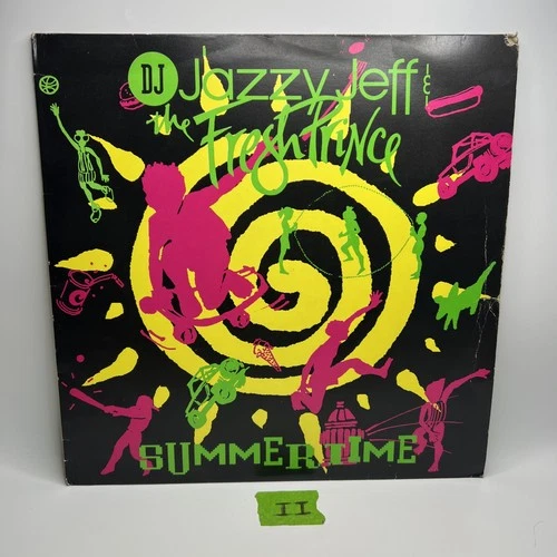 DJ Jazzy Jeff & The Fresh Prince Summertime 12" Single Vinyl Record - VG+/VG