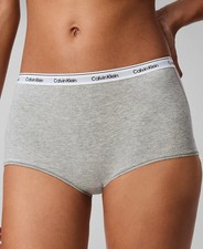 Calvin Klein E3423 Women's Modern Logo Boyshort Underwear QD5195 Size L