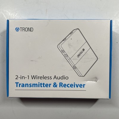 NIB TROND Bluetooth 5.0 Transmitter Receiver, Bluetooth Adapter for TV, 2 in 1 
