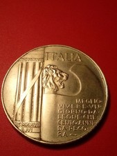 moneta commemorativa mussolini 