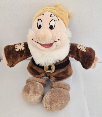 Vintage 90er 00er Disney Store Happy Schneewittchen Zwerge Sitzsack Plüsch 9 Zoll