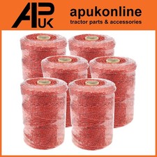 6x Elektrozaun Zaun Polydraht 250m 2,5mm 6x 0,15 Leiter Bauernhofzaun