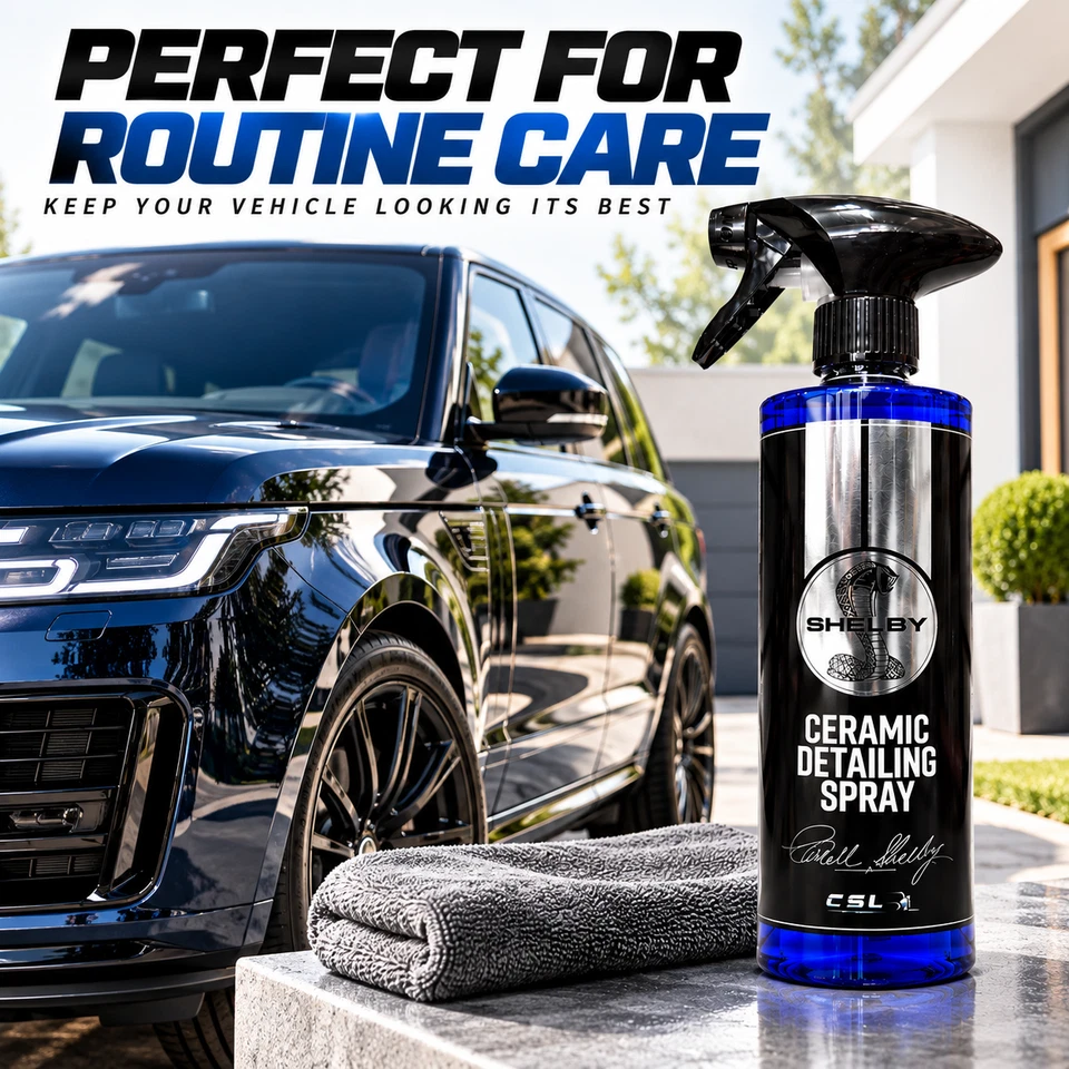 Shelby ceramic detailing spray product quality