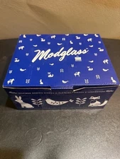 Now Designs Modglass Retro Glass Baking Casserole Dish w/Lid Meadowland Design