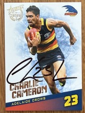 Charlie Cameron Signed 2017 AFL Select Certified Adelaide Crows
