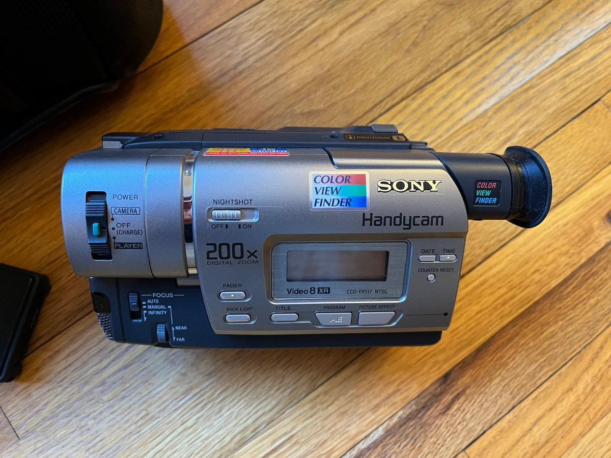 Sony Handycam CCD-TR517 8mm Analog Camcorder for sale online | eBay
