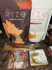 Coffee and Creamer Bundle with Spoon and Ryze Magnet Brand New