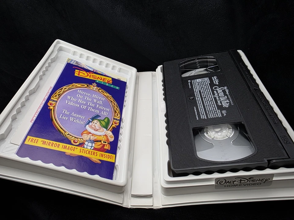 Walt Disney Masterpiece Collection VHS Lot - 8 Unique Titles:  Snow White & More - Image 4 of 4