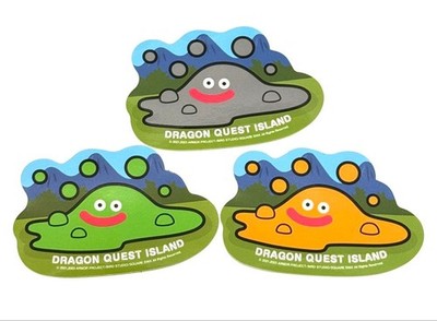 Dragon Quest Island slime sticker set of 3