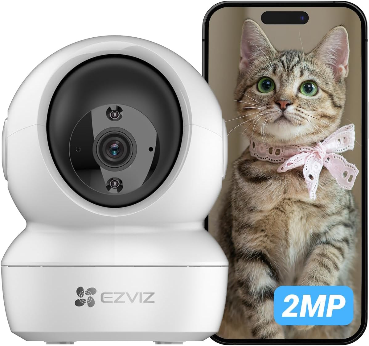 Videocamera Sorveglianza Interno Pan/Tilt/Zoom EZVIZ C6N Full HD