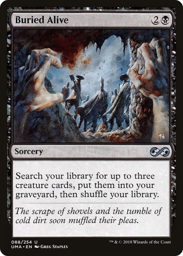 Buried Alive 88/254 Ultimate Masters