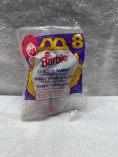 1994 McDonalds Happy Meal Toy 8 Ice Skatin' Barbie With Accessories Mattel New