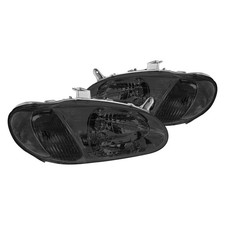 For Kia Sephia 1998-2001 Lumen Chromesmoke Euro Headlights