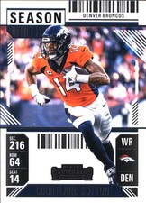 2024 Panini Contenders Courtland Sutton Retail #28 Denver Broncos FREE SHIPPING