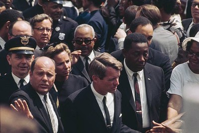 Robert Kennedy Attends Funeral Of Mlk 1968
