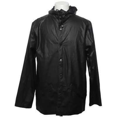 Rains, Regenmantel, Unisex (Erwachsene), Größe: S/M, model: jacket, Schwarz #YdR