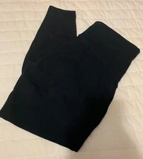 Spanx Leggings Women's XL Black Compression Shapewear Yoga Pants 