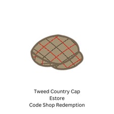Webkinz Estore Tweed Country Cap Code