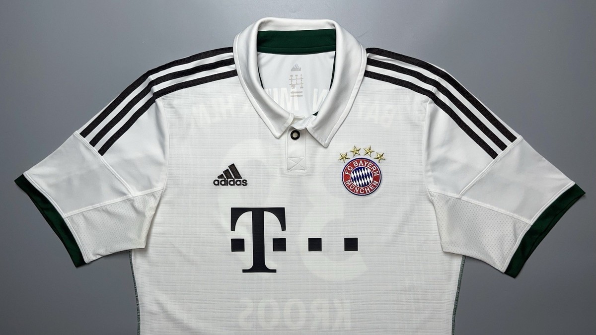 BAYERN ADIDAS 2013/2014 FOOTBALL SOCCER AWAY JERSEY #39 KROOS SIZE
