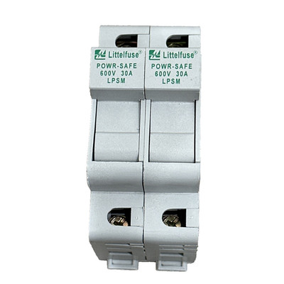  (QTY 2) LITTELFUSE LPSM002 POWR-Safe Fuse Holder 600v 30A 100% Authentic 
