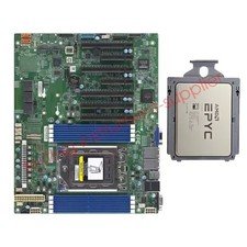 AMD epyc 7663 Supermicro H12SSL-I 56-Core 112 threads 2.0ghz sp3 combination