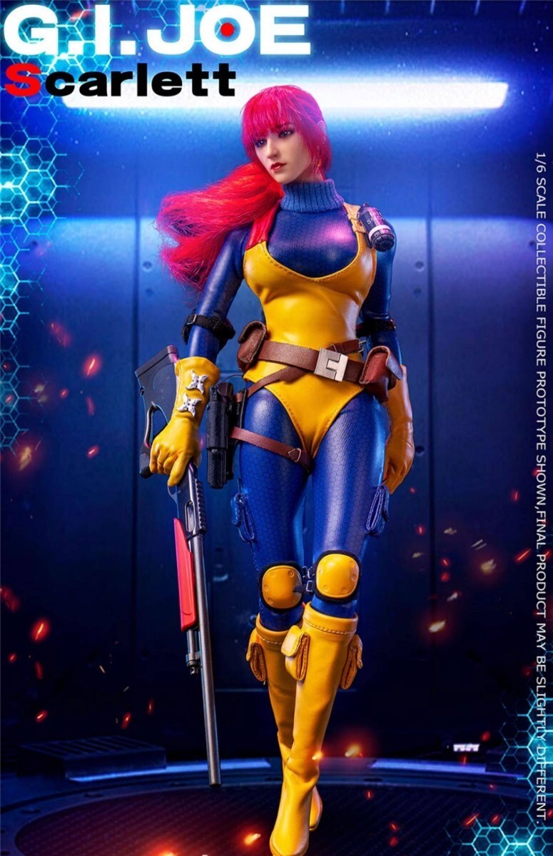 FLAGSET x BBK 1/6 スカーレット Scarlett G.I. J FLAGSET x BBK 1/6 Scarlett G.I. JOE BBK013 Action Figure | eBay