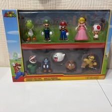 Nintendo Super Mario Friends and Foes 2.5" Mini Action Figures NEW 10 Pack Boo
