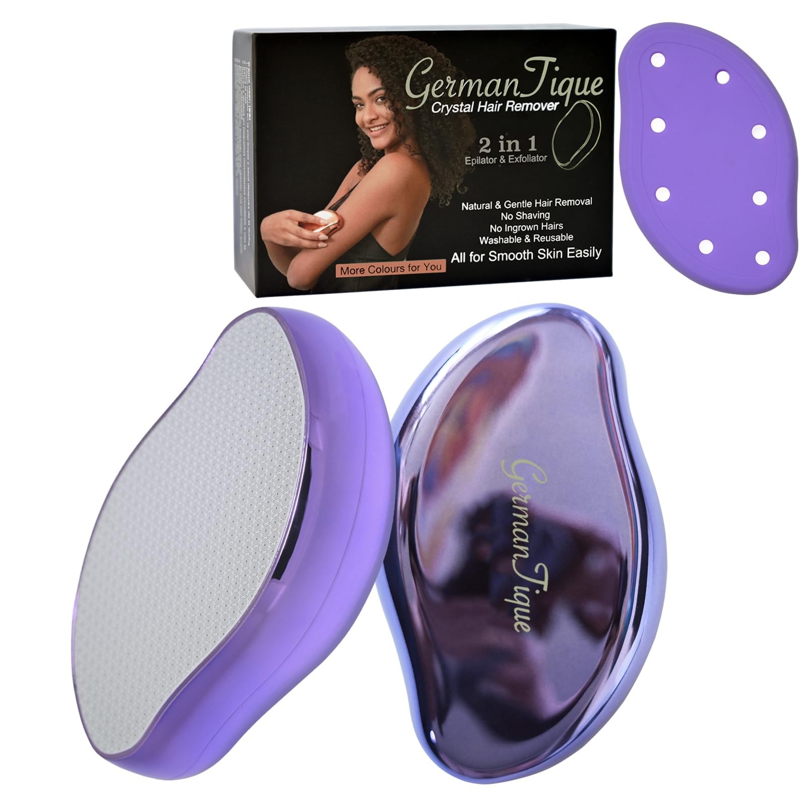 Germantique Crystal Hair Eraser,Natural Crystal Hair Remover