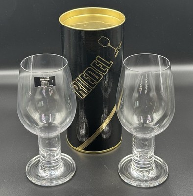 Set of (2) Riedel Vinum Hollow Stem 6.875'' Tasting Glasses Tyrol Crystal