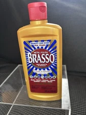 Brasso Multi-Purpose Metal Polish 8 oz – Shine Brass, Copper, Chrome, Stainless