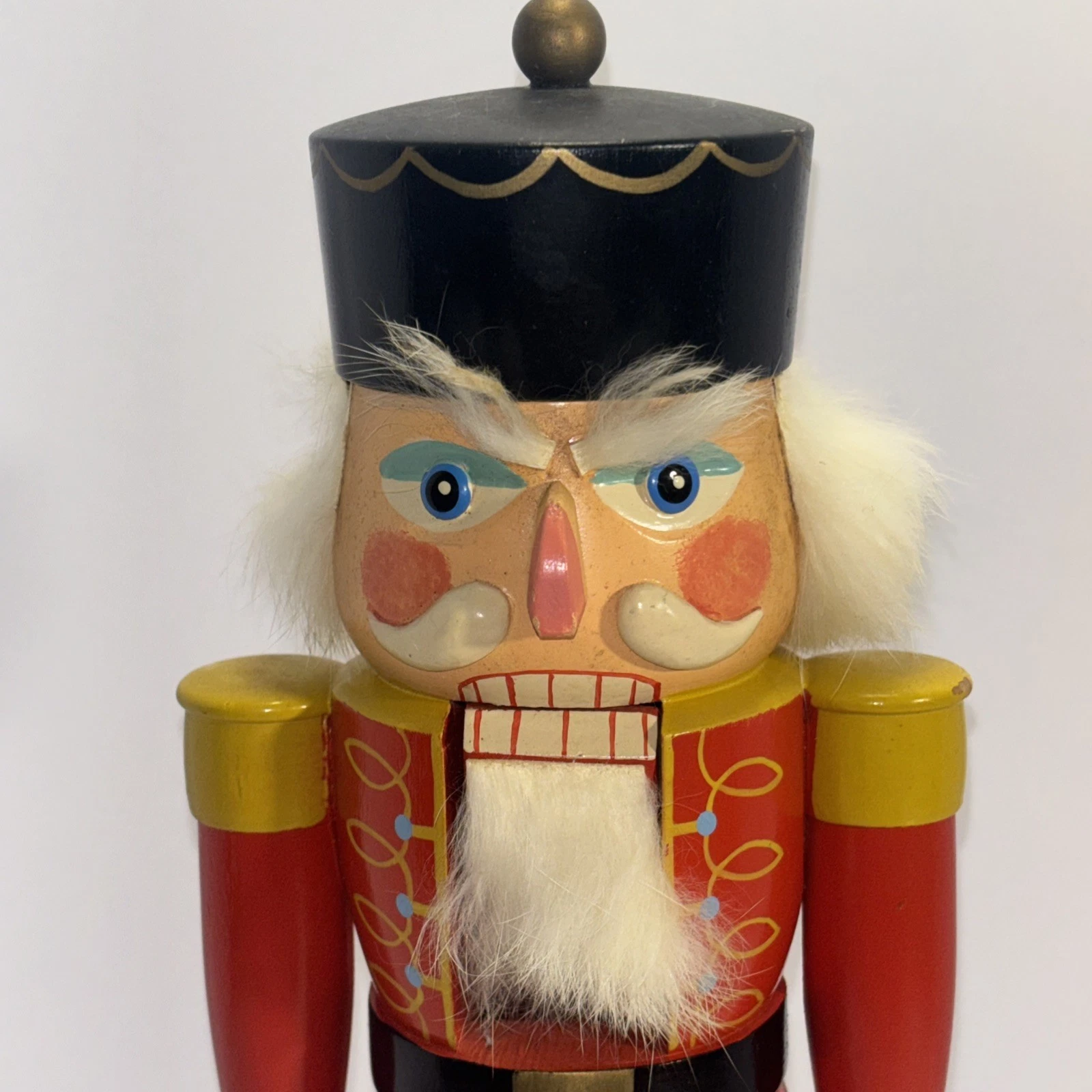 VTG East German Nutcracker (similar* to Erzgebirge style) 13” Tall