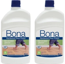 Hardwood Floor Polish- High Gloss - Value Pack of 32 Ounces (Two Pack)