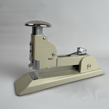 Swingline No. 13 Grey Heavy Duty Steel Vintage Stapler -1/4 to 1/2" staples