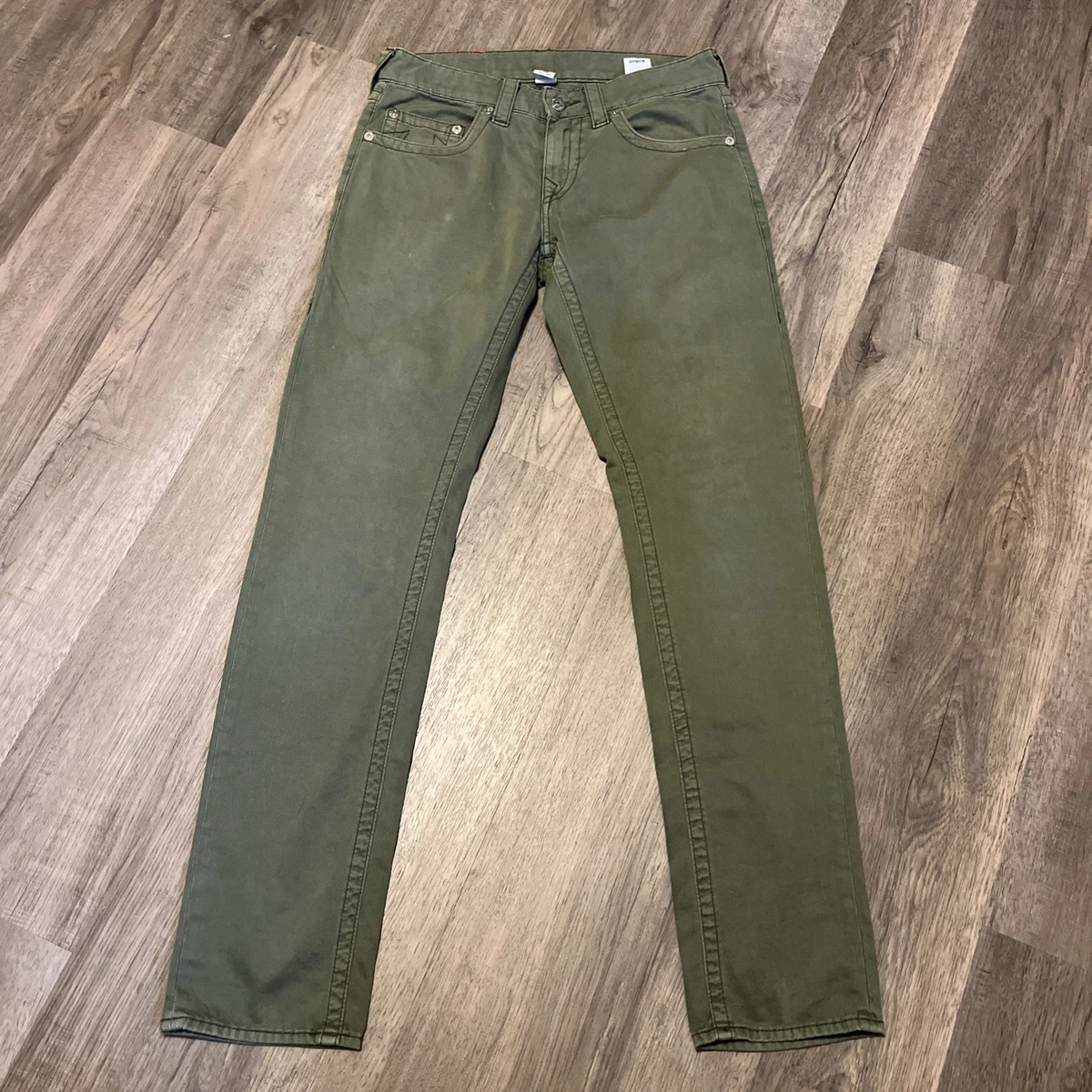 True Religion Green Slim Jeans for Men for sale | eBay