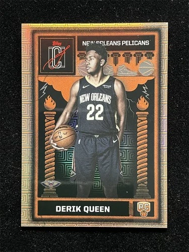 2025 Topps Signature Derik Queen Base (RAW)