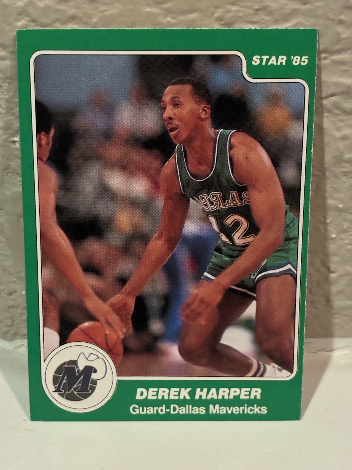 1984-85 Star #255 Derek Harper Dallas Mavericks NRMT