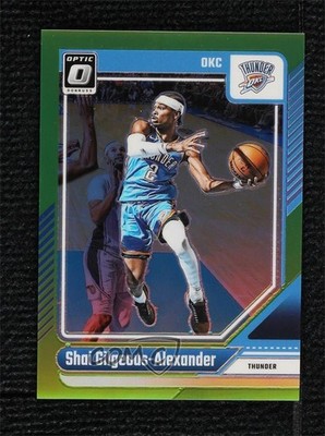 2024 Panini Donruss Optic Lime Green Prizm /149 Shai Gilgeous-Alexander #127 hs9